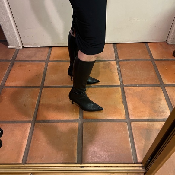 Gucci Black Heeled Boots for Women - Picture 13 of 16